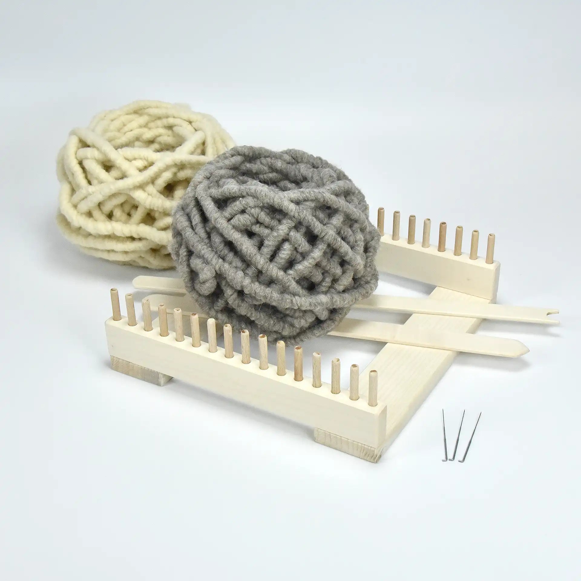 Webrahmen-Set mit Wolldocht, 30x30 cm