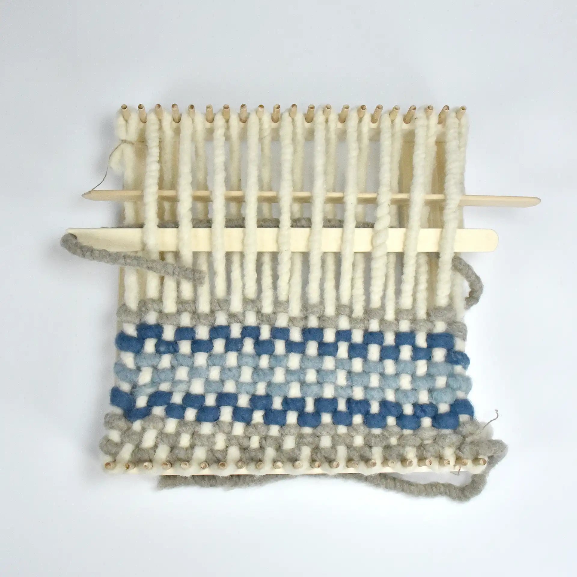 Webrahmen-Set mit Wolldocht, 40x40 cm