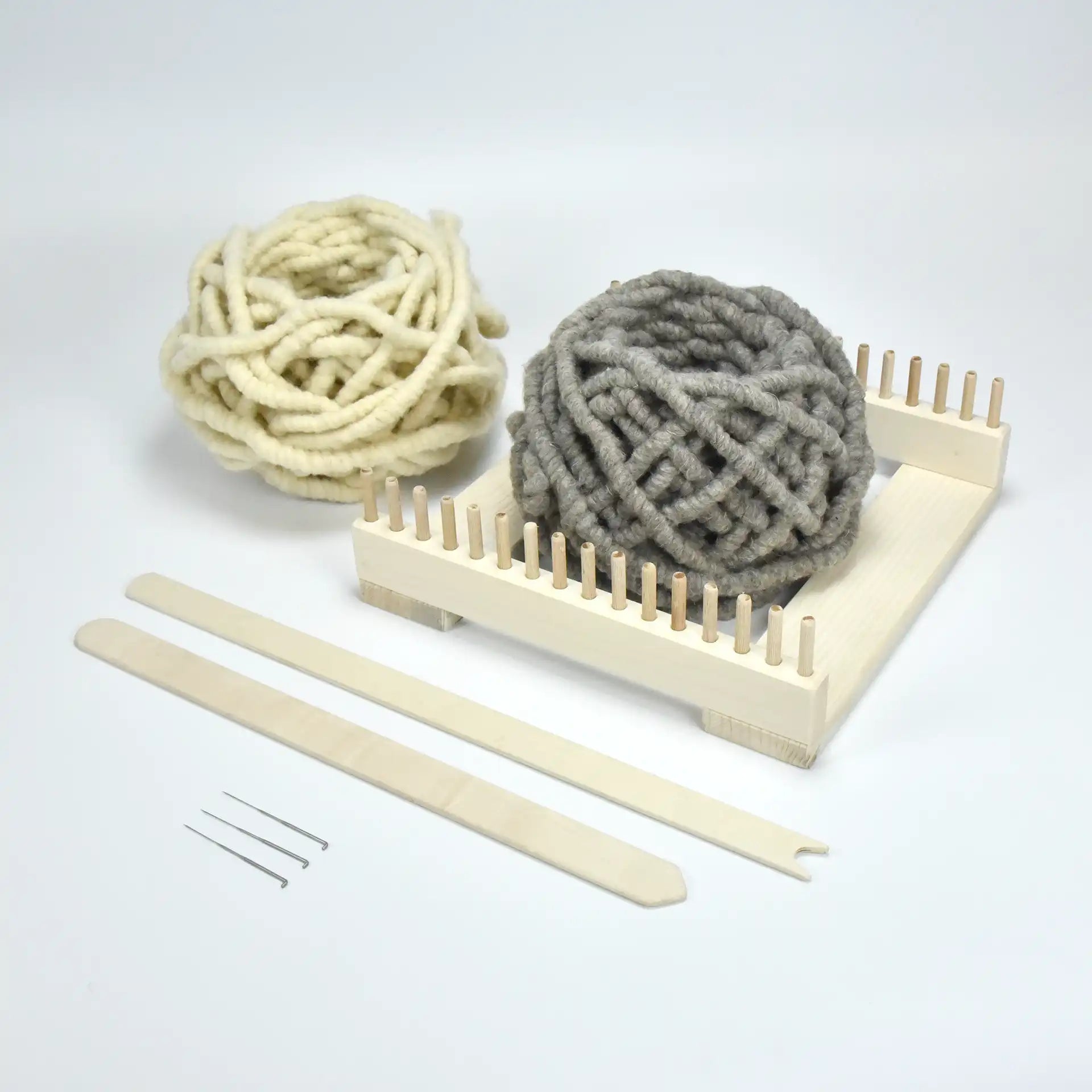 Webrahmen-Set mit Wolldocht, 30x30 cm